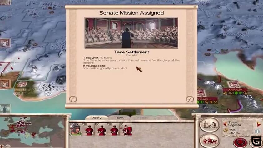 rome total war senate