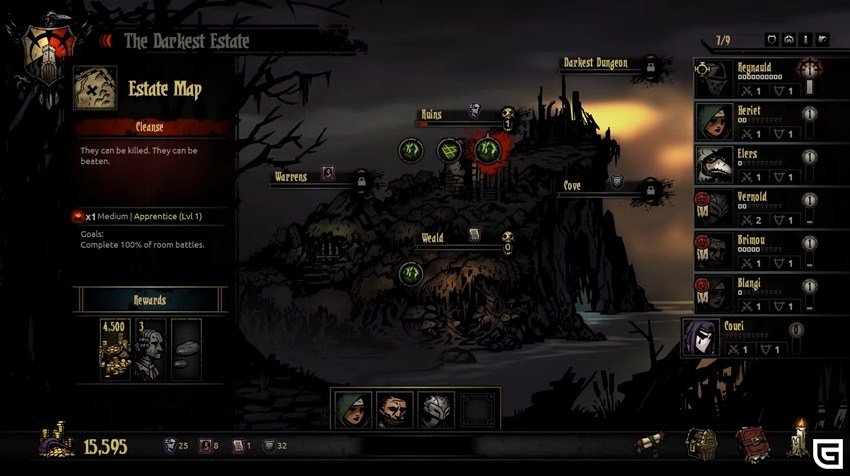 darkest dungeon pc gameplay