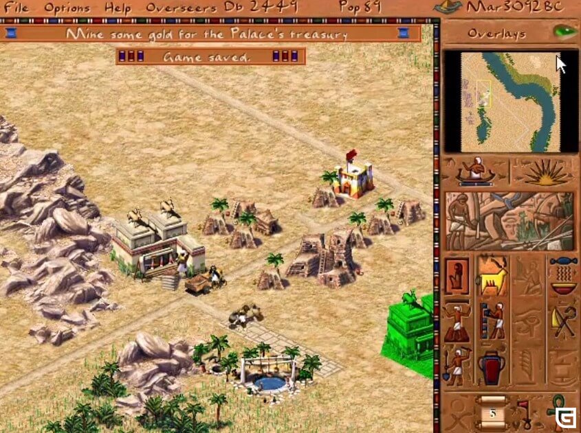 pharaoh game for mac